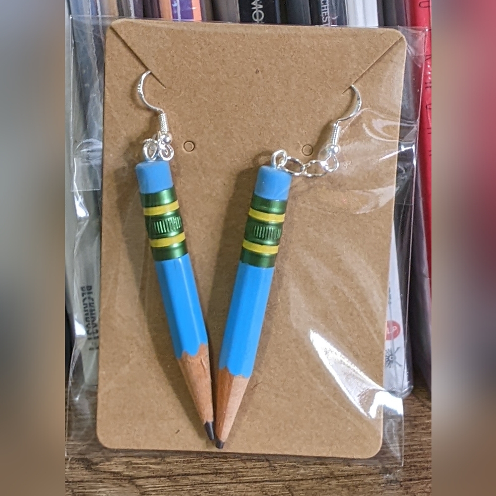Pencil earrings